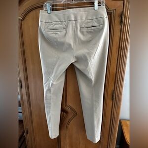 Loft’s tan skinny stretch pants